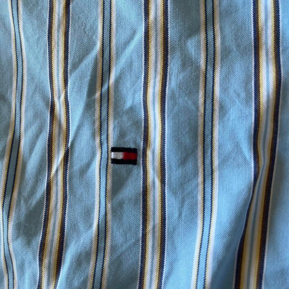 Men's Tommy Hilfiger Long sleeve button up Shirt Size XXL O67 - Picture 6 of 8